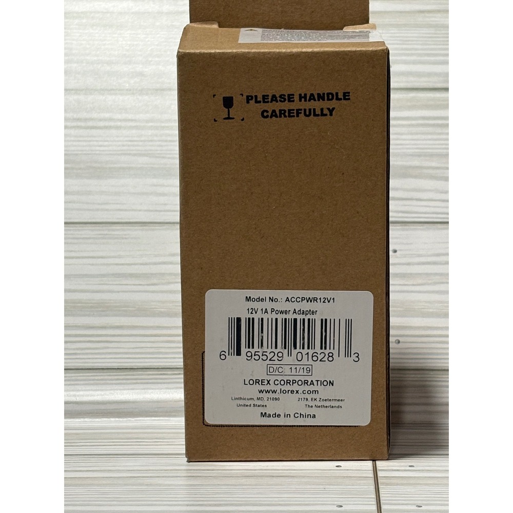 12V 1A CCTV Camera Power Supply Adapter 5.5x2.1mm Lorex Swann Night Owl ZOSI